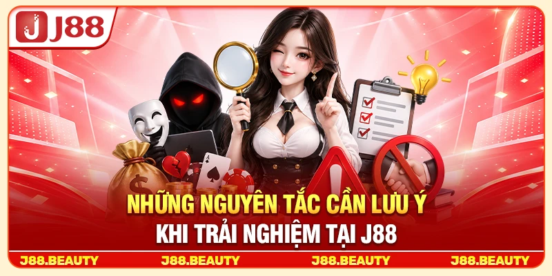 Những nguyên tắc cần lưu ý khi trải nghiệm tại J88